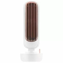 Αίολος O'LOGION Ventilateur De Table Et Sur Pied Avec Humidificateur Intégré, Blanc - Ventilateurs