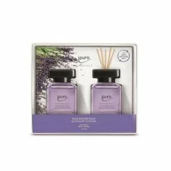 Ipuro Lavender Touch Coffret Cadeau De Parfum D'ambiance 2x50ml - Humidificateur D'air